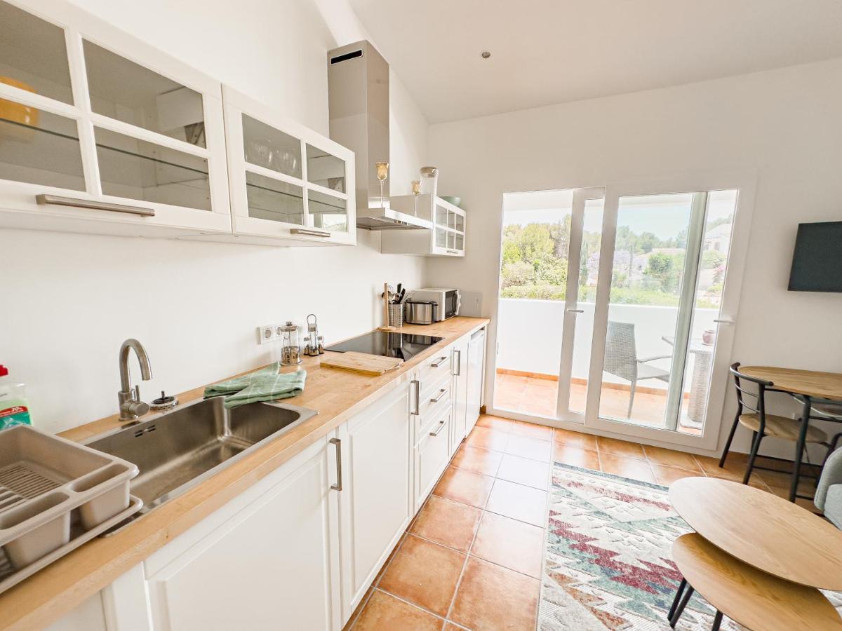 Casa Maria Top Floor Studio Apartment With Swimming Pool خافييا المظهر الخارجي الصورة